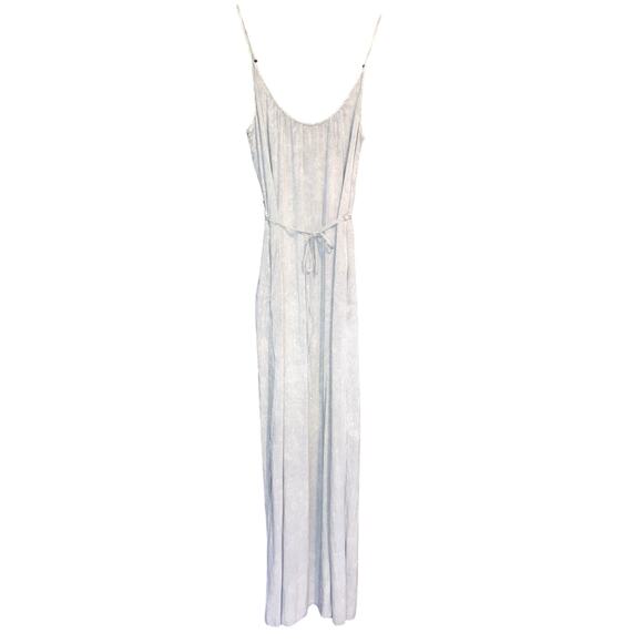 The Odells ANTHROPOLOGIE Maxi Slip Dress w Sash Size M Medium POCKETS MINIMALIST - Picture 5 of 8